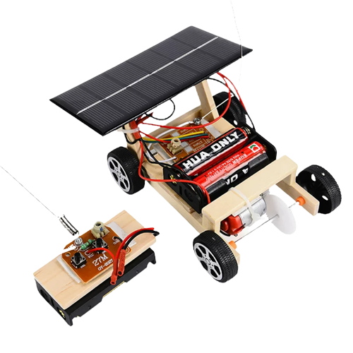 Solar Electric Car C-11A Science Project - Alqamarshop