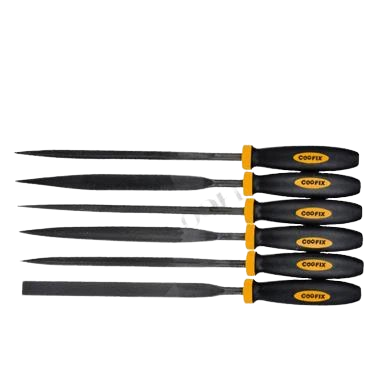 Coofix Heavy Duty Iron Files Set 6 Pcs 4"100mm CFH-Z01015-6 - Alqamarshop