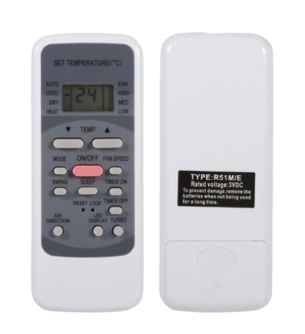 Air Conditioner Remote Control Replacement Universal Controller For Midea R51M/E - Alqamarshop