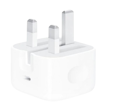 USB-C to Lightning 3-Pin UK Adapter 20w - Alqamarshop
