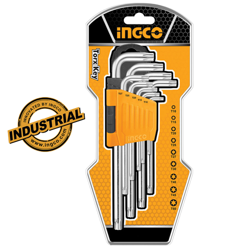 Ingco 9pcs Torx key Industrial HHK13092