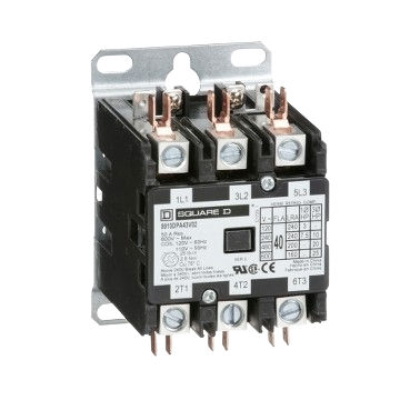 Definite Purpose Magnetic Contactor 24VAC 3Pole - Alqamarshop