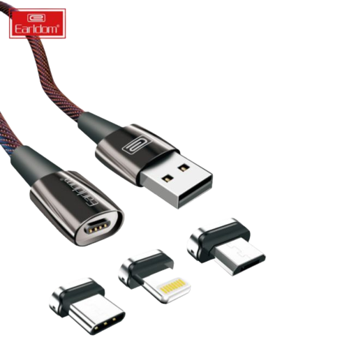 Earldom 1m magnetic cable fast charging 2.4A EC-078