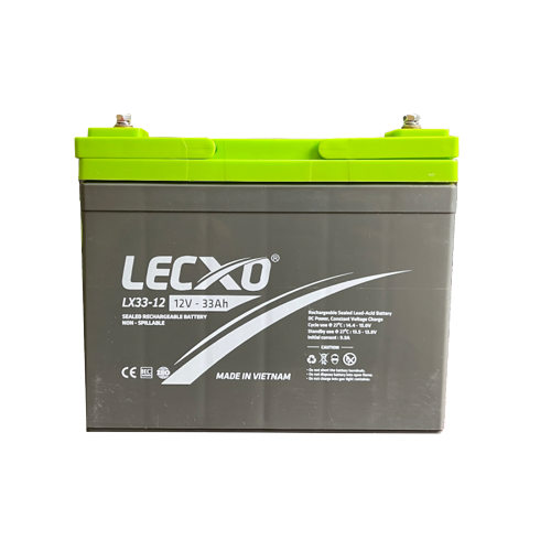 Lecxo Lead Acid Battery 2V 3Ah - Alqamarshop