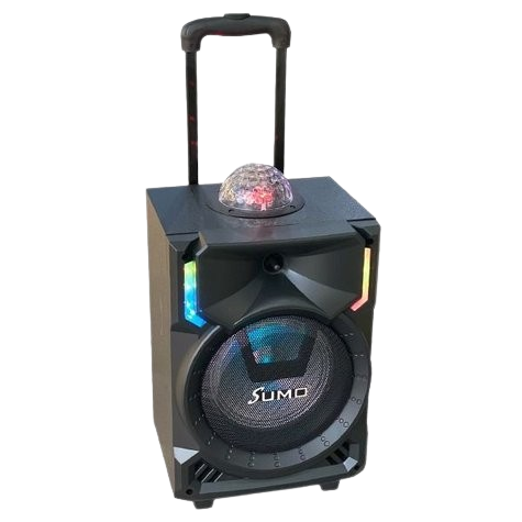Sumo Trolley Rechargeable speaker 8" SM-7008 - Alqamarshop