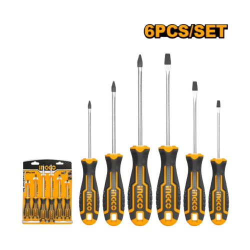 Ingco 6pcs Screwdriver Set HKSD0628