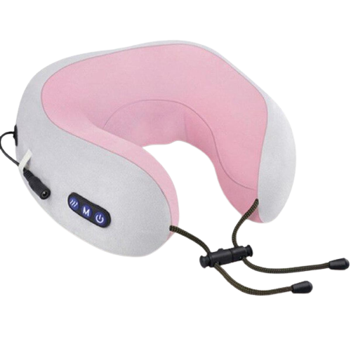 Portable Rechargeable U-Shaped Massage Pillow - Alqamarshop