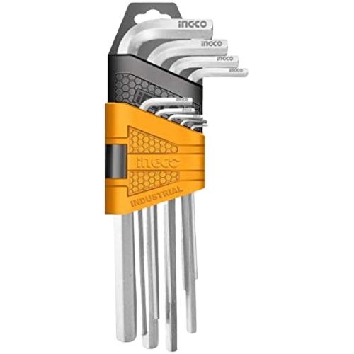 Ingco 9pcs Hex key set long arm HHK11091