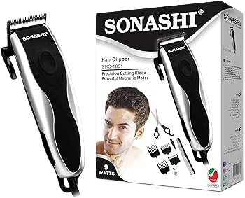 Sonashi Hair Clipper for Men Gold 9w SHC-1001 - Alqamarshop