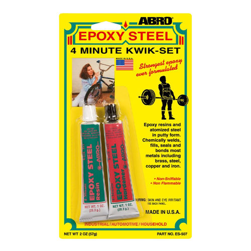 Epoxy Steel 4 MINUTE KWIK-SET