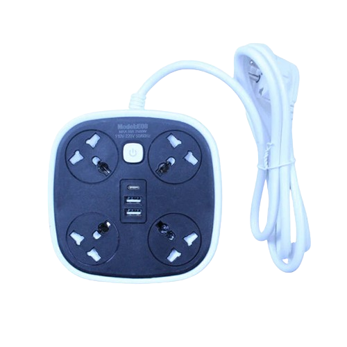 Socket Extension Colorful Series E08 - Alqamarshop