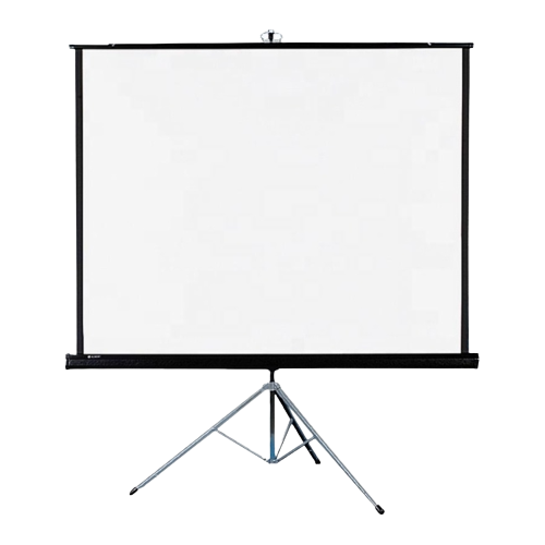 Projection Screen 180x180cm Tripod Screen With Stand - Alqamarshop