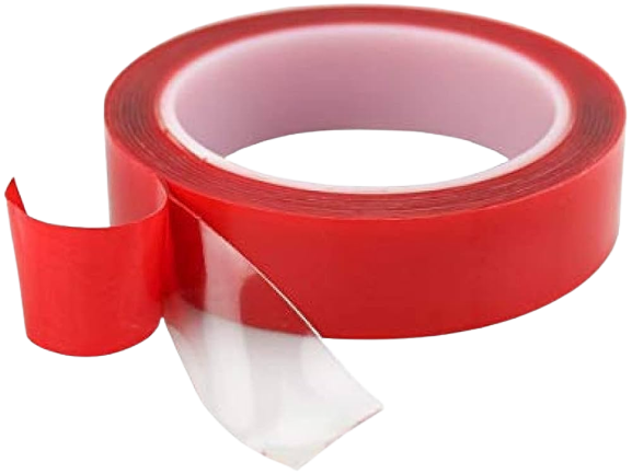 ISAN™ Double sided Transparent VHB Acrylic foam Tape Width 24mm, 10 Mtr Length - Alqamarshop