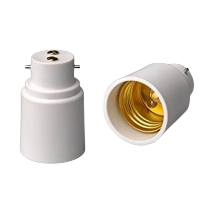 Lamp Holder Converter Led Light Bulbs Lamp Fittings Base Socket Adapter B22 to E27