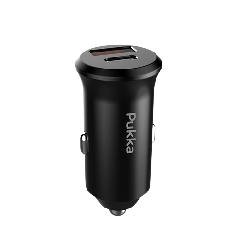 Pukka Mini Car Charger P.Cqc3.0 - Alqamarshop