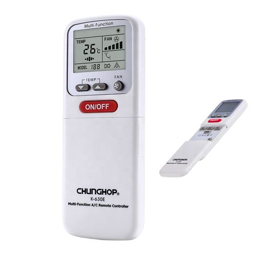 ChunghopStyle Slide cover universal air conditioner remote control for ac K-630E