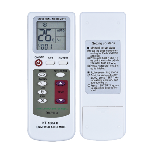 Universal A/C Multifunction Air Conditioner Remote Control KT-100A II - Alqamarshop