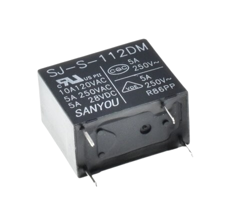 Sanyou Power relay 4Pin SJ-S-112DM 1PC - Alqamarshop