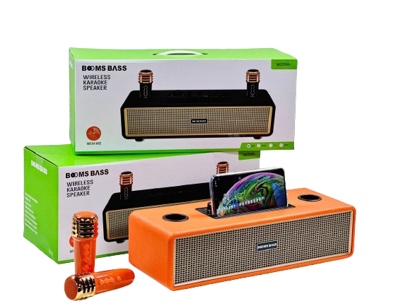 Karaoke Portable Bluetooth Speaker With Mic Ld-M2204+ - Alqamarshop