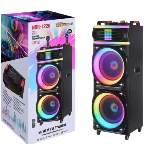 BLIC Bluetooth Karaoke Speaker with Microphone NDR-1226 - Alqamarshop