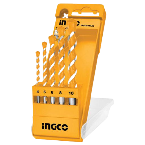 Ingco 5PCS Masonry drill bit set AKD3051