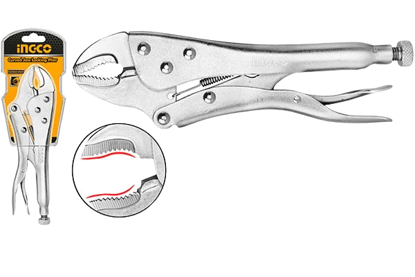 Ingco Curved Jaw Locking Plier HCJLW0210v - Alqamarshop