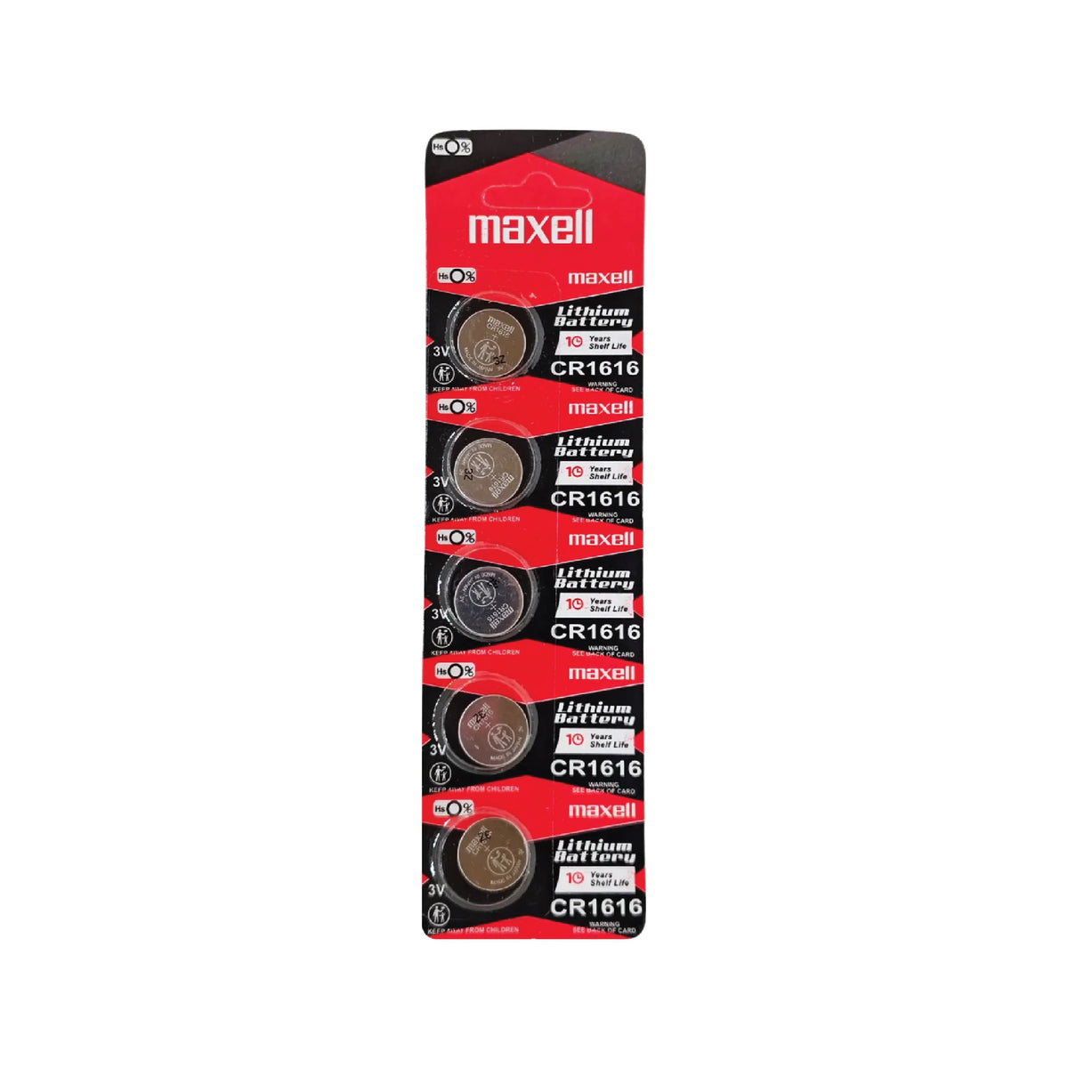 Renata Maxwell CR1616 3V Lithium Coin Battery – Reliable Power for Precision Devices