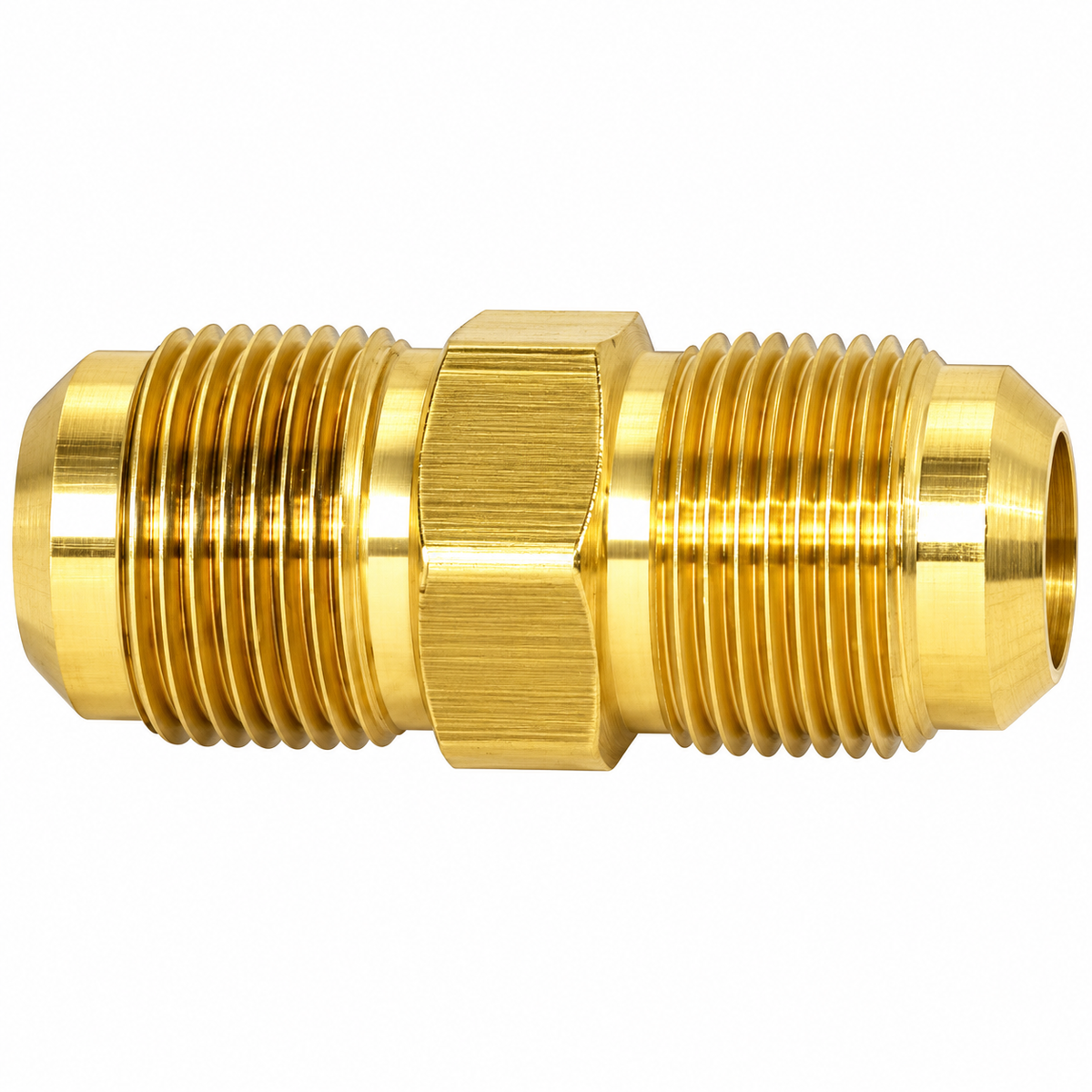 Brass Union Flare Fitting 1/4"