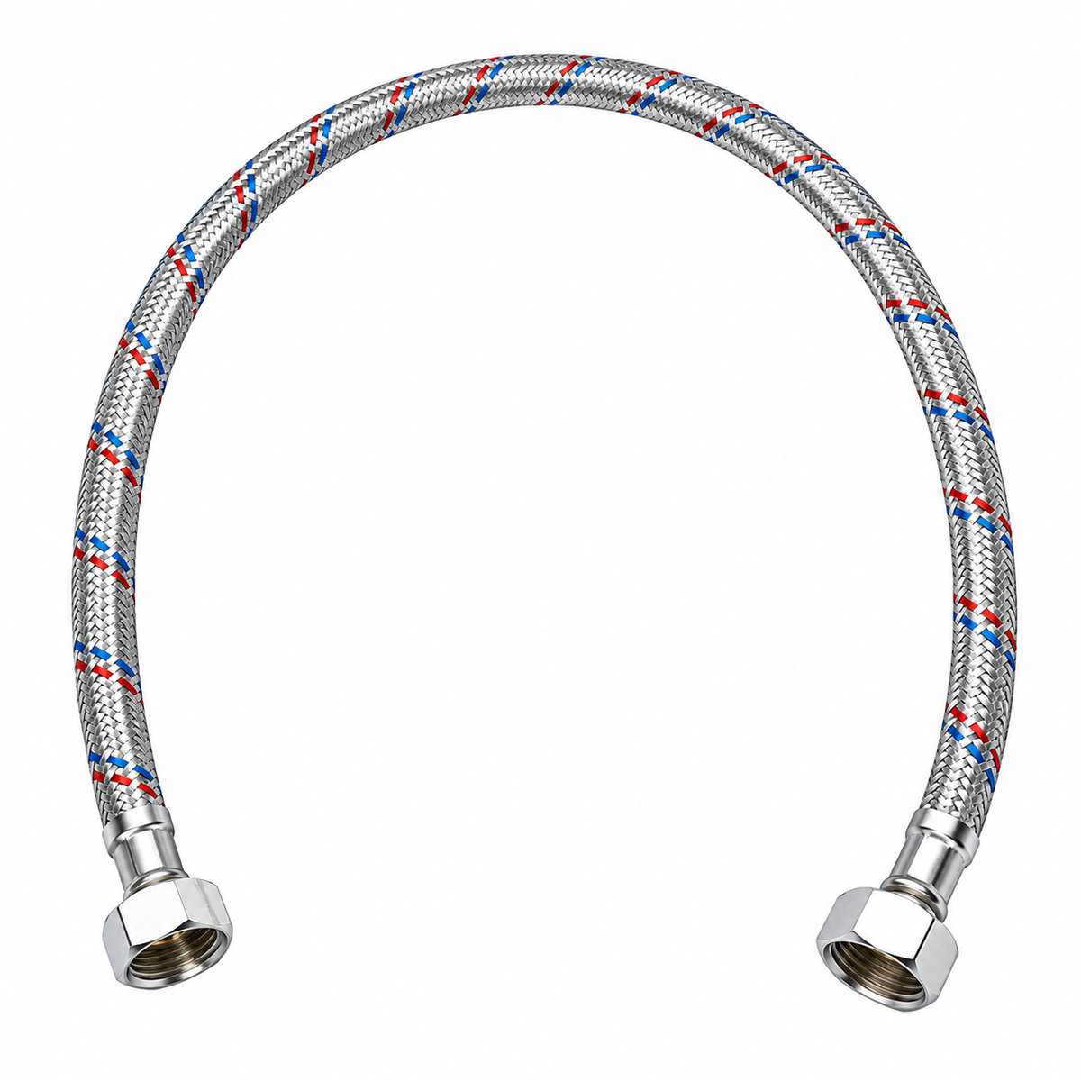 Mateu Branded Flexible Stainless Steel Hose – 1.5m