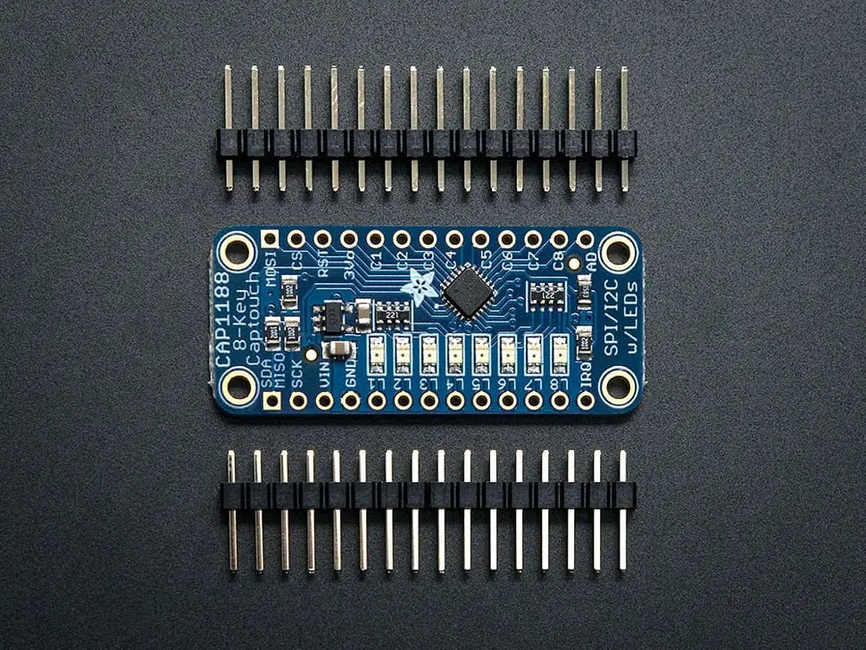 CAP1188 8-Key Capacitive Touch Sensor Breakout