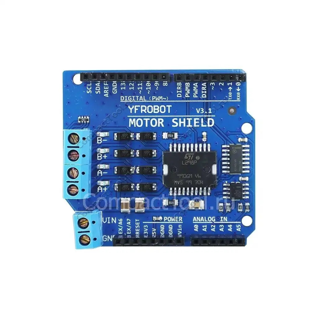 L298P Shield Dual Motor Driver for Arduino
