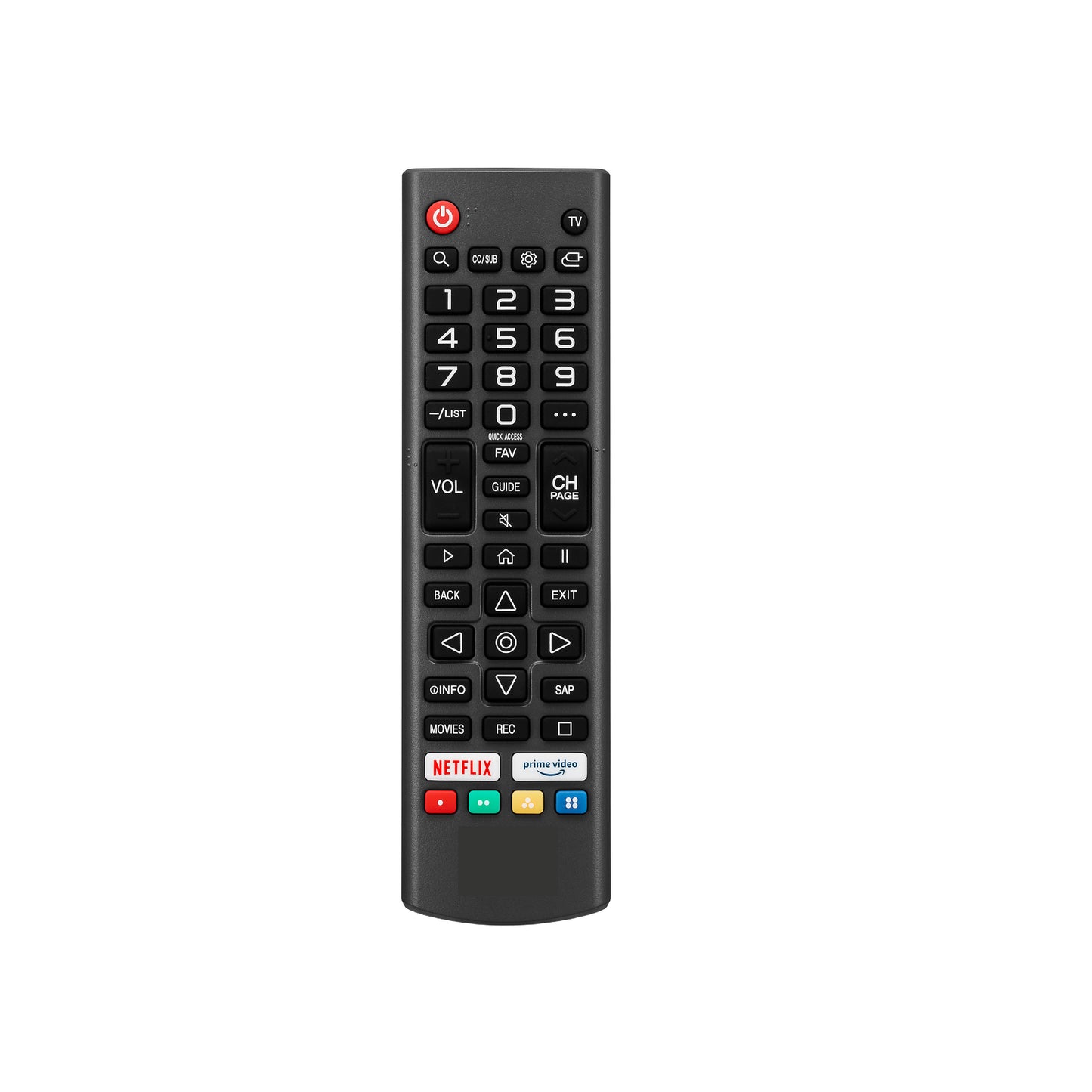 Wansa T27904 Universal TV Remote Control – Compatible with LG Smart TVs