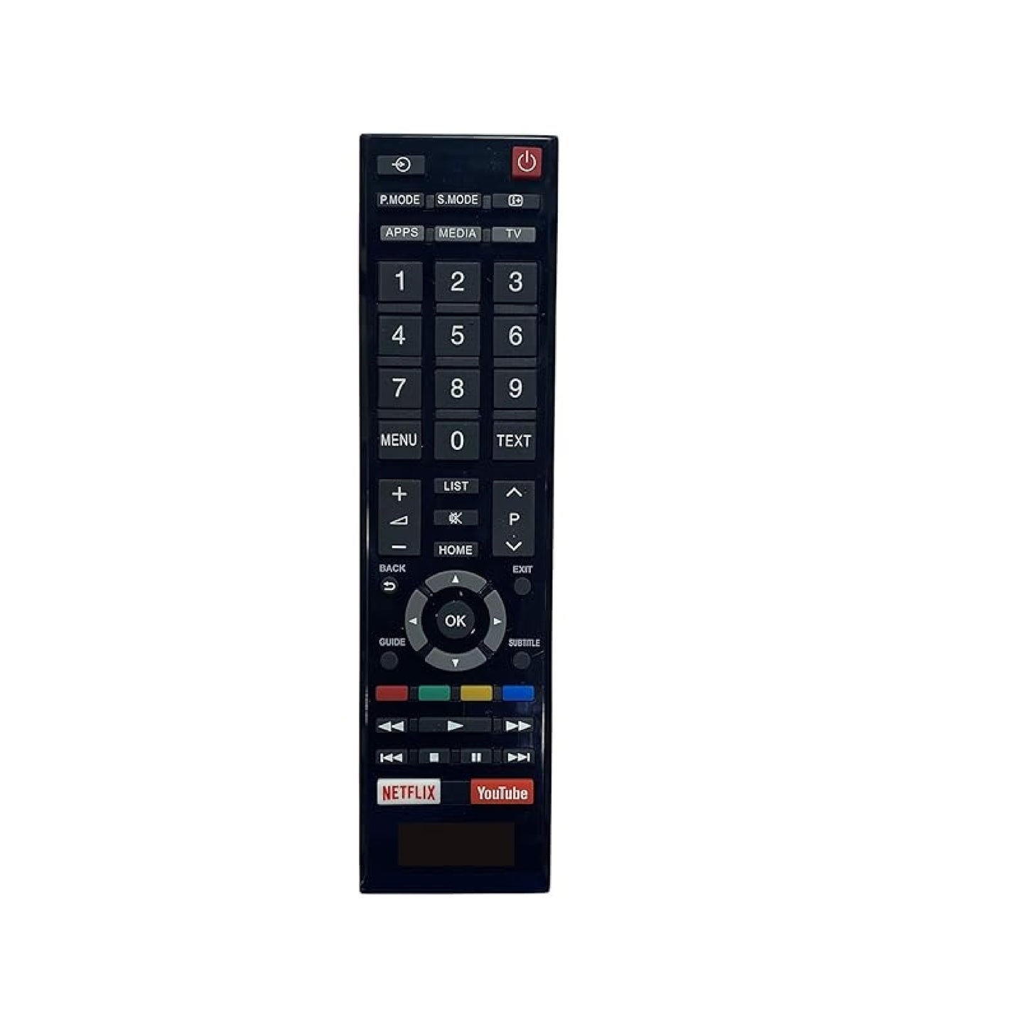 Universal Remote Control – Compatible with Toshiba Smart TV Models CT-8547 & RM-L1625