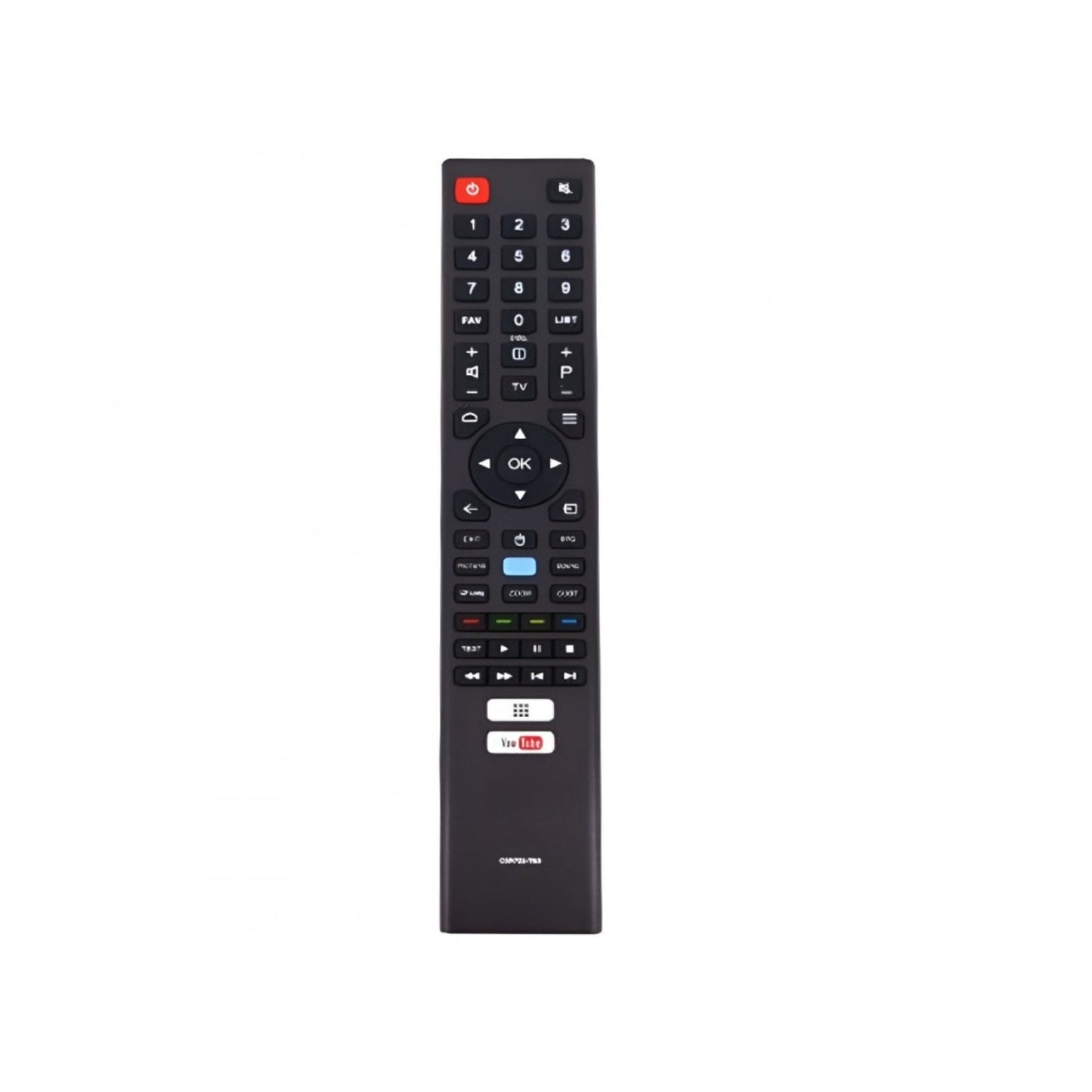 Wansa LCD MA Black Universal Remote Control – Compatible with Wansa Smart LCD/LED TVs
