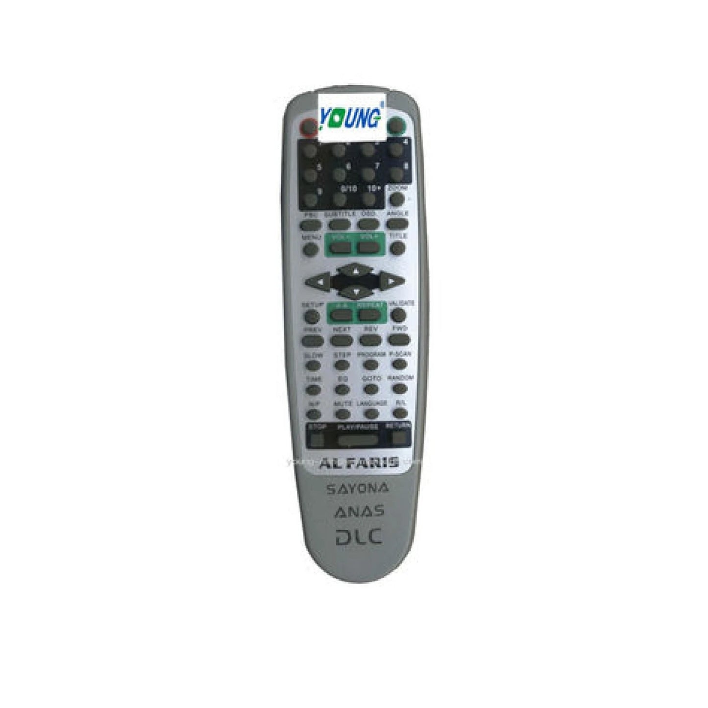 Naif FALCON SAYONA Universal DVD Remote Control – Multi-Brand Replacement Controller