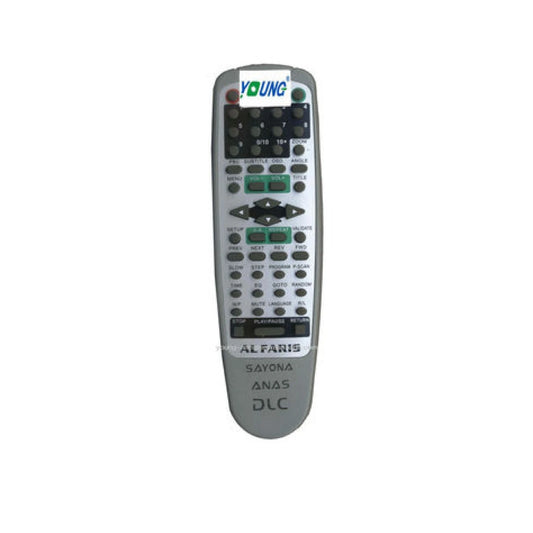 Naif FALCON SAYONA DVD Remote Control – Multi-Brand Replacement Controller