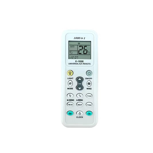 Toplech K-1028E Air Conditioner Remote Control – Multi-Brand AC Replacement Remote