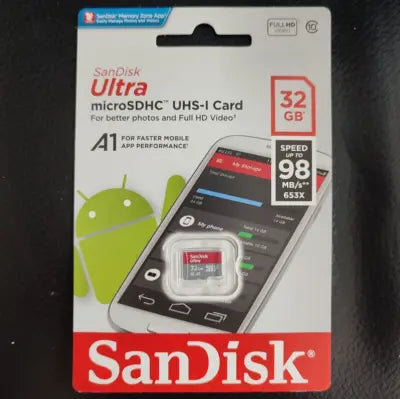 32GB MicroSD Memory Card for Raspberry Pi