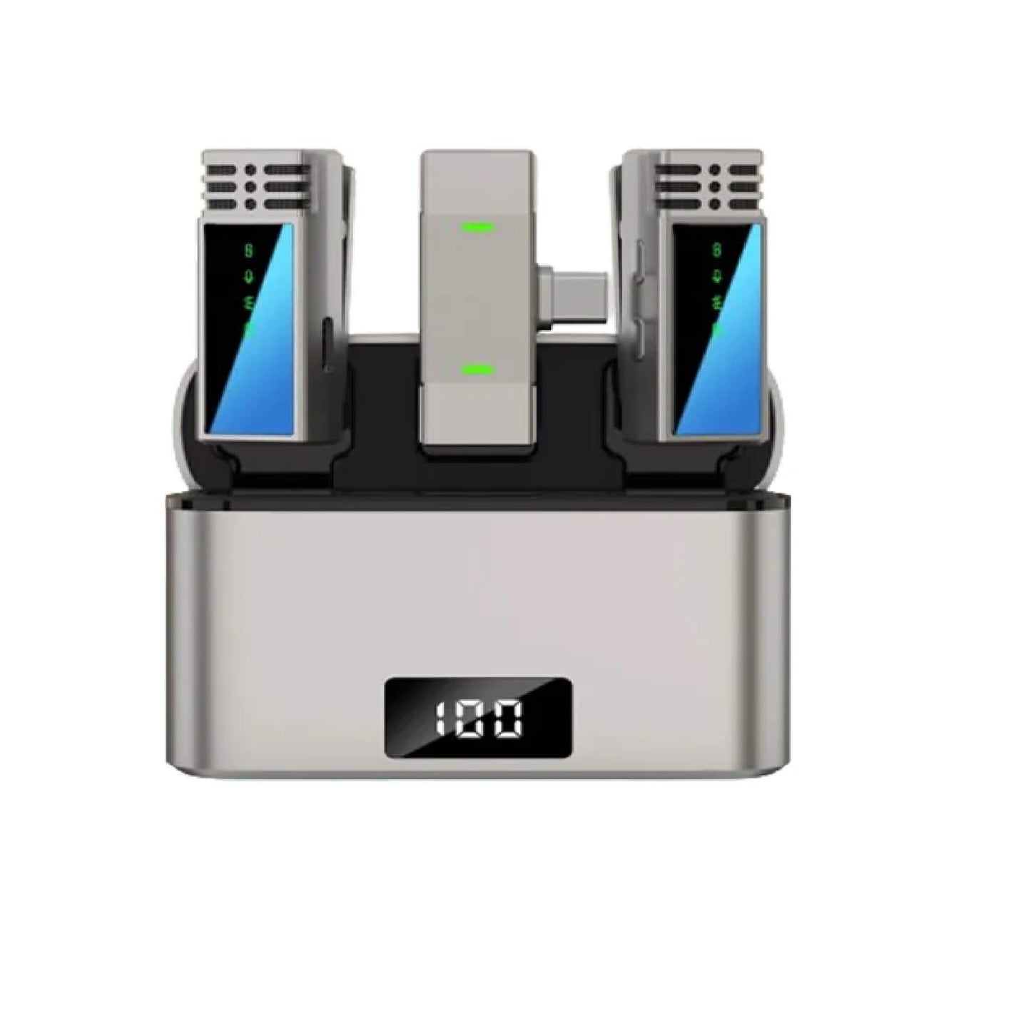 Jmary MW-15 Wireless Microphone for Mobile –  2.4G Lavalier Mic with Charging Case (s.n)
