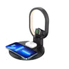 AY-51 5-in-1 Fast Wireless Charger – 5W / 7.5W / 10W /15W Charging Modes (T23405) - Alqamarshop