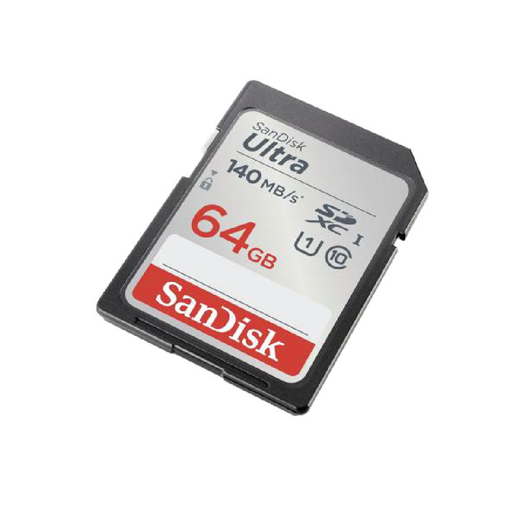 SanDisk Ultra 64GB SDXC UHS-I Memory Card  SDSDUNB-064G-High-Speed  for Cameras & Camcorders