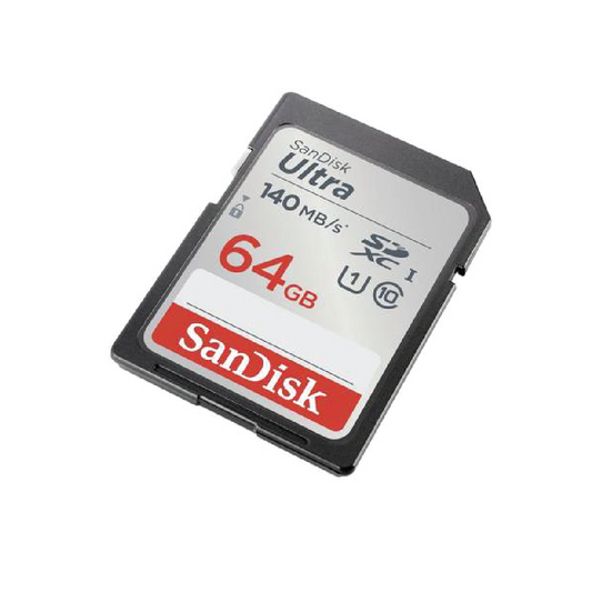 SanDisk Ultra 64GB SDXC UHS-I Memory Card  SDSDUNB-064G-High-Speed  for Cameras & Camcorders