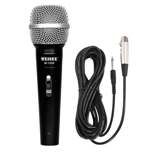 NewStar 88-C39 Wired Microphone  Clear Sound,Durable Build, Plug and Play(T23762)
