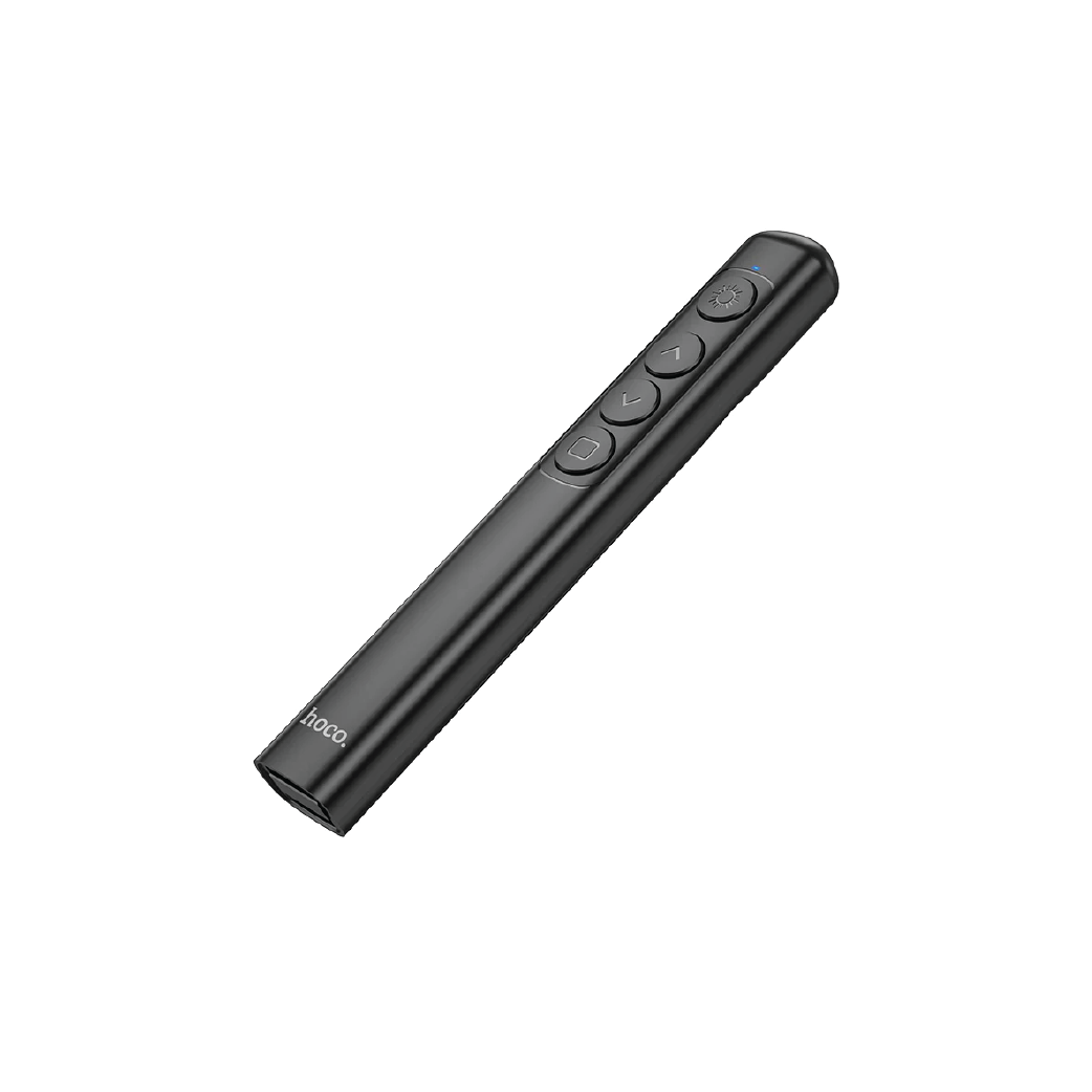 Hoco GM200 Smart PPT Laser Pointer Pen-Wireless Presentation  Clicker with Bluetooth & 100M Control Range