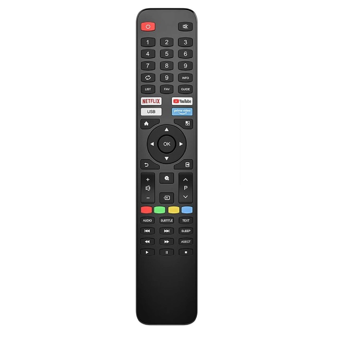 Orca LCD Universal Remote Control – Multi- Device Compatible Smart Remote