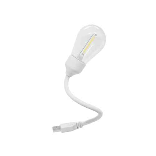USB Portable Night Light 360° Flexible Mini LED Lamp with Adjustable Neck for Laptop, Power Bank (T27715)