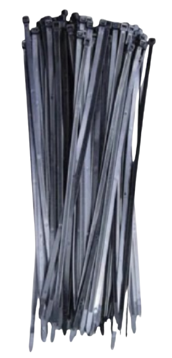 KSS Nylon Cable Tie CV250MB 3.6mm | 100 Pcs strong & Durable Cable Management Solution (T06529) - Alqamarshop