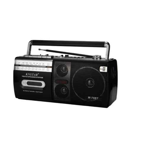 KNStar M-70BT 4-Band Radio (FM/MW/SW1/SW2) with USB Portable and Versatile (T21715)