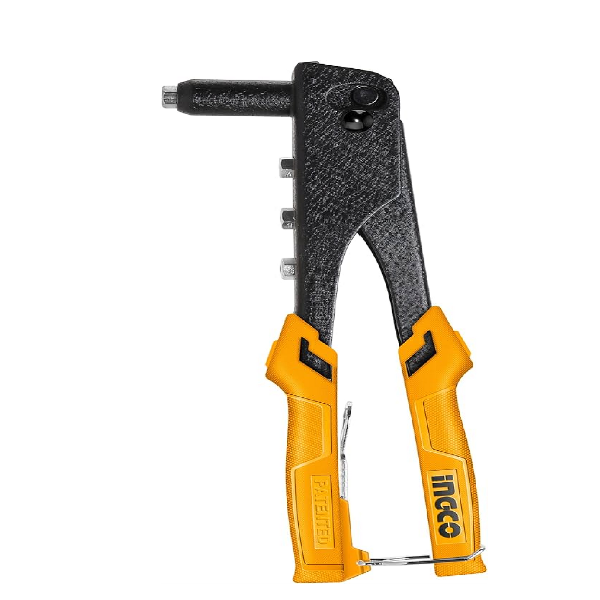 INGCO 10.5-Inch Hand Riveter – Heavy-Duty  Manual Rivet Gun