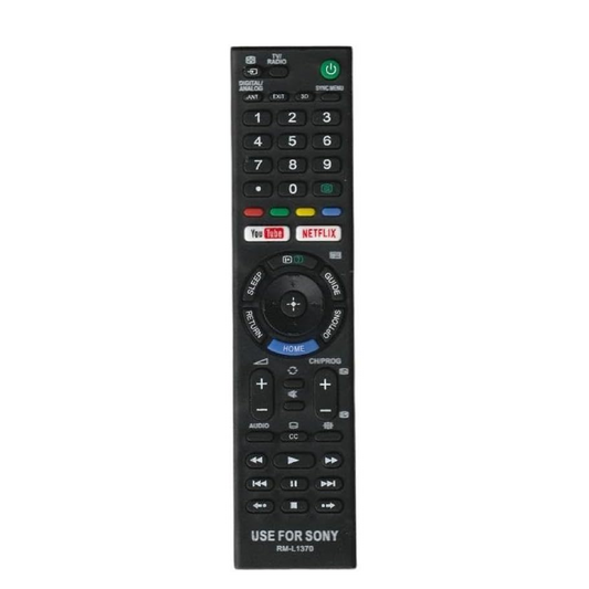 P-Box Replacement Remote Control – Compatible  with Sony LED TVs
